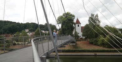 Brug over Main-Donaukanaal